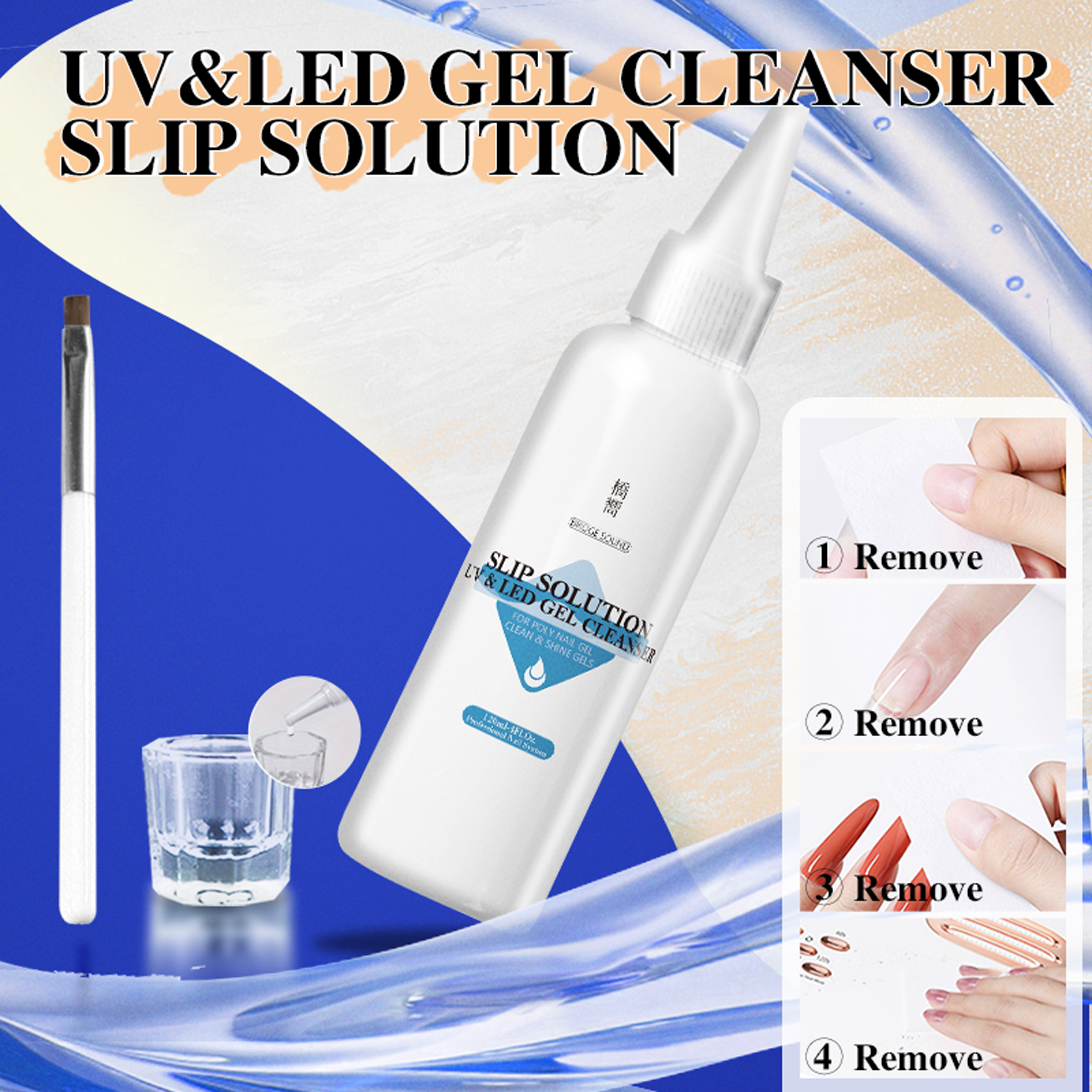 120ml Poly Nail Gel Slip Solut - Polygel Nail Kit avis et prix