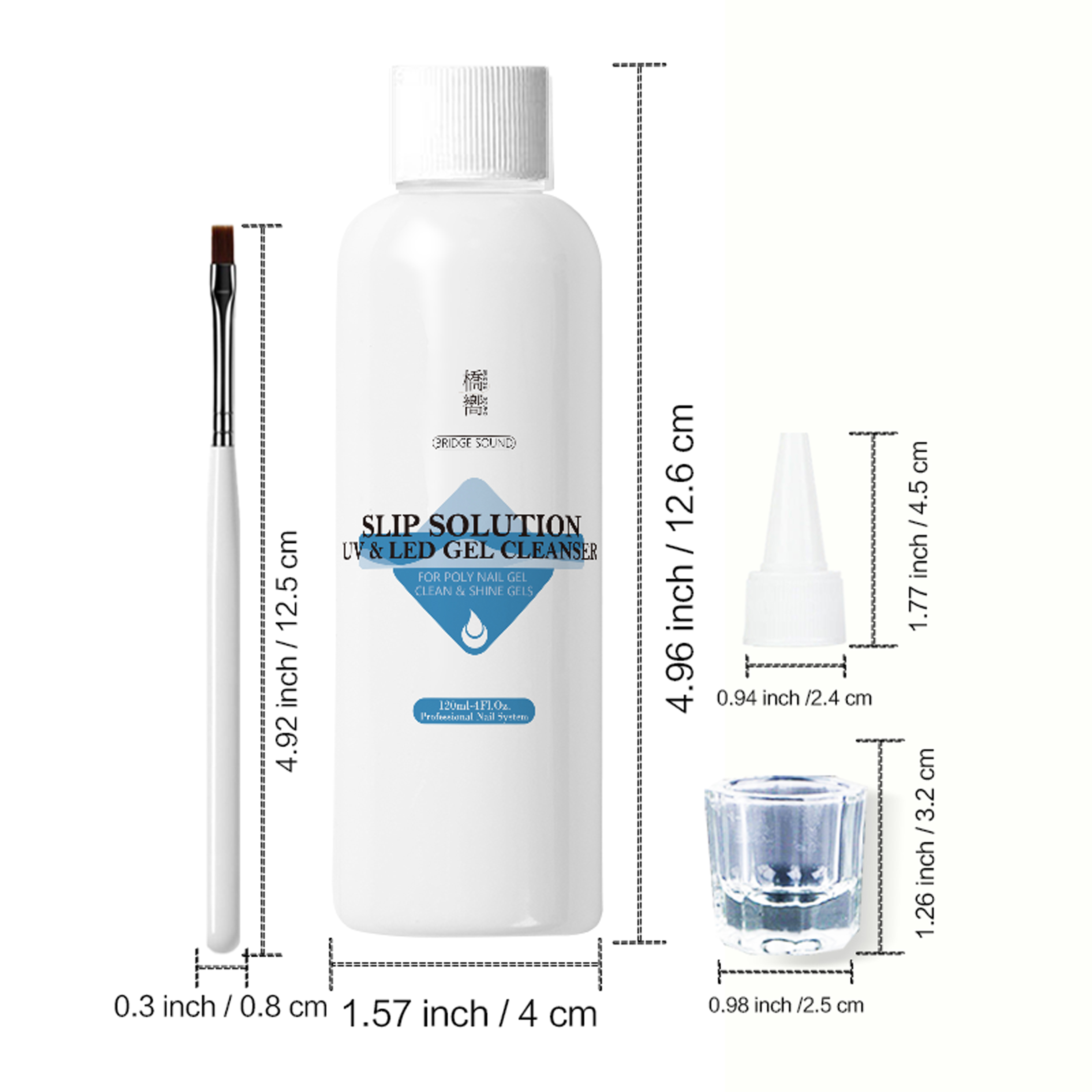 120ml Poly Nail Gel Slip Solut - Polygel Nail Kit avis et prix