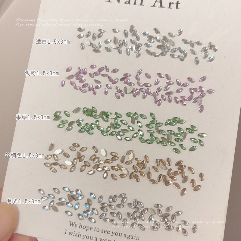 300/1440Pcs Mini flat back Mar - Nail Art Xs avis et prix