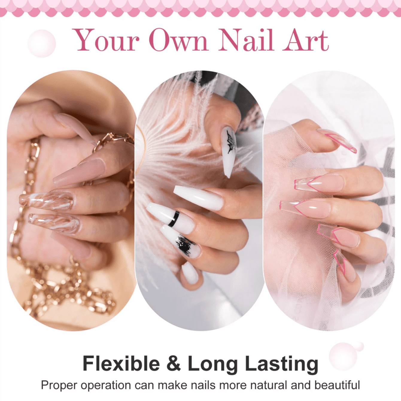 6 Colors Poly Extension Gel Na - Polygel Nail Kit avis et prix