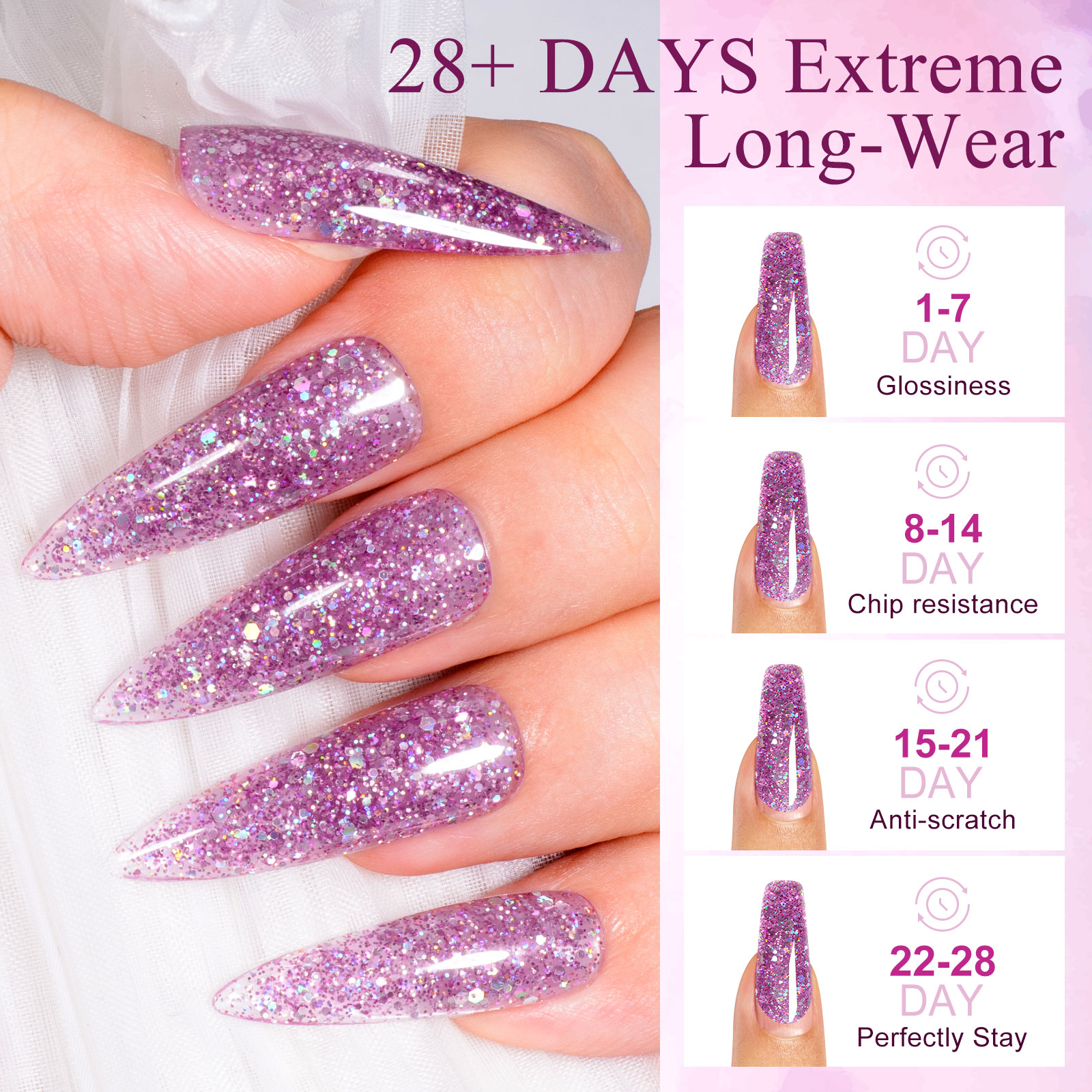 10PCS/SET Extension Nail Gel P - Polygel Nail Kit avis et prix