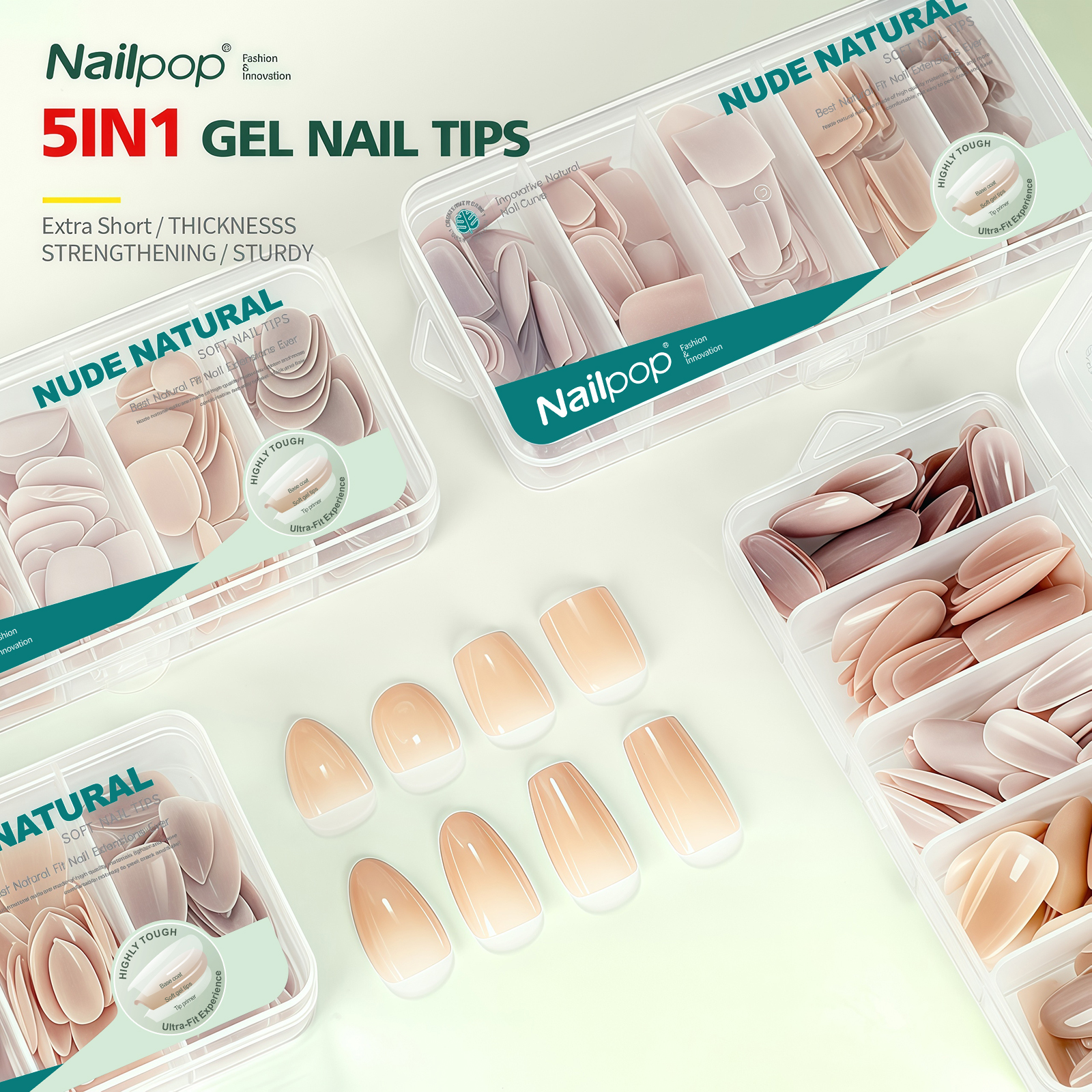 Nailpop Ultra Fit Press On Nai - Nail Art Xs avis et prix