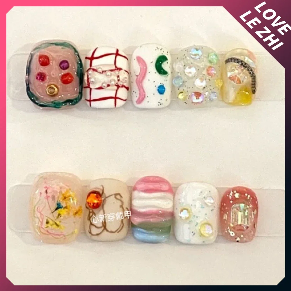 10Pcs Diy Creativity Funny Mas - Nail Art Xs avis et prix