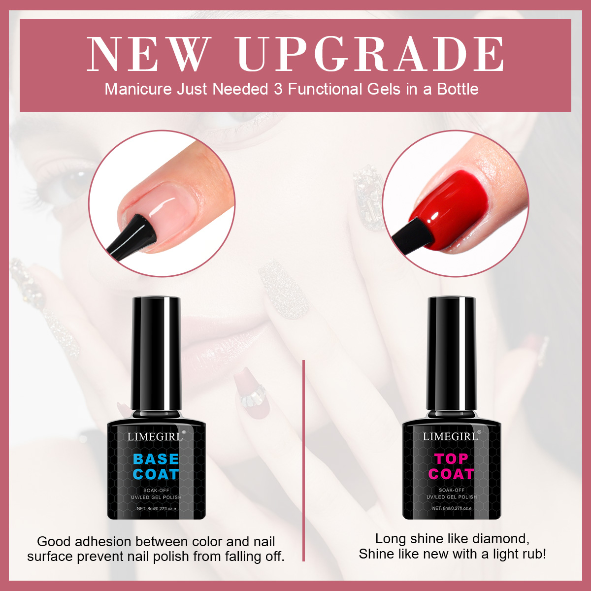 Poly Nail Gel Set for Extensio - Polygel Nail Kit avis et prix