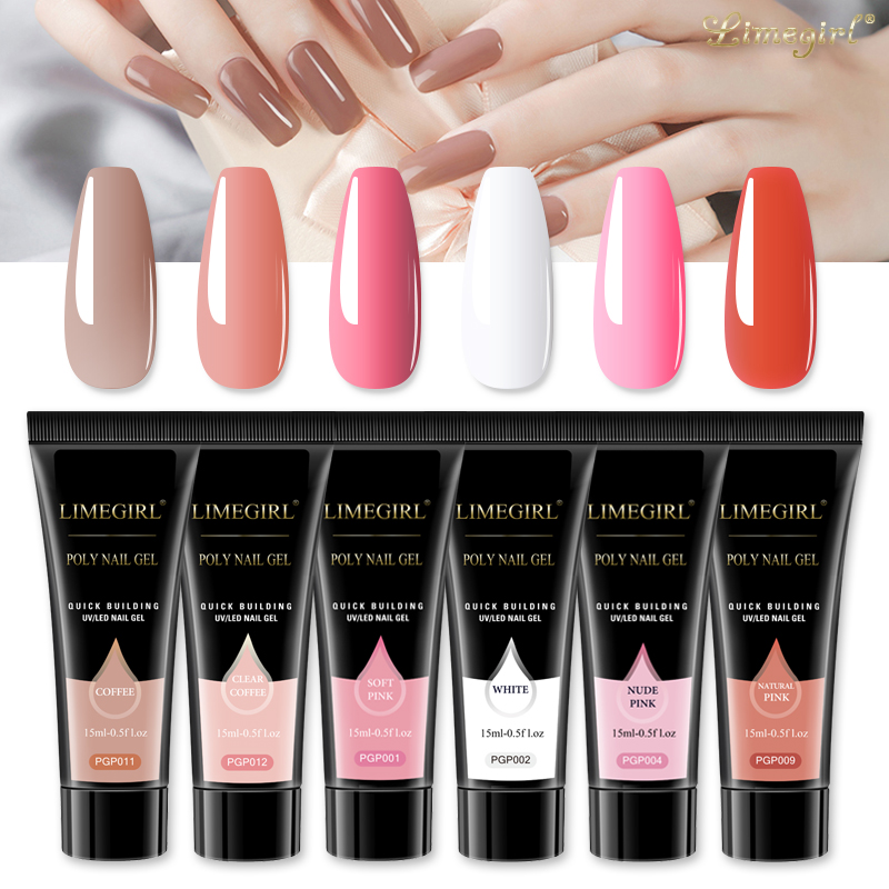 15ml Nail Gel Kit For Quick Ex - Polygel Nail Kit avis et prix