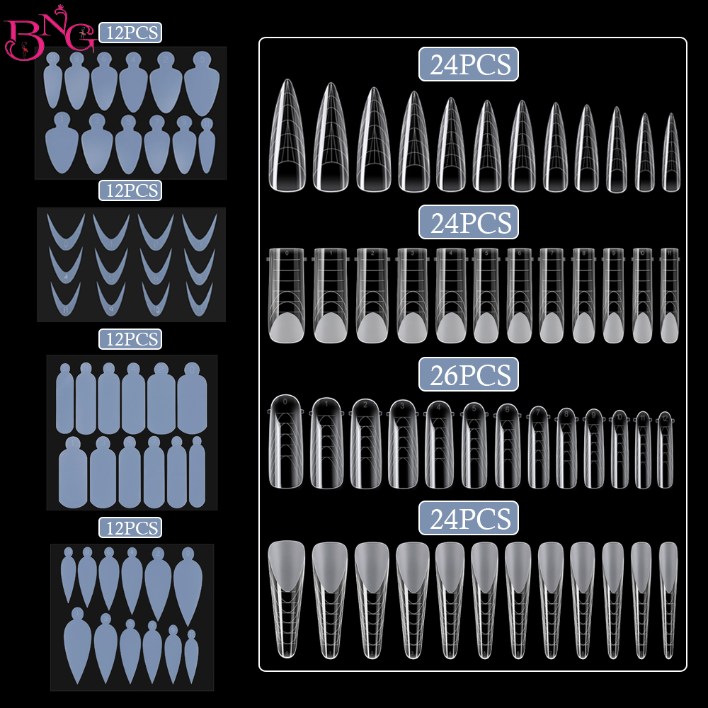BNG 146Pcs Dual Forms Nails Mo - Polygel Nail Kit avis et prix