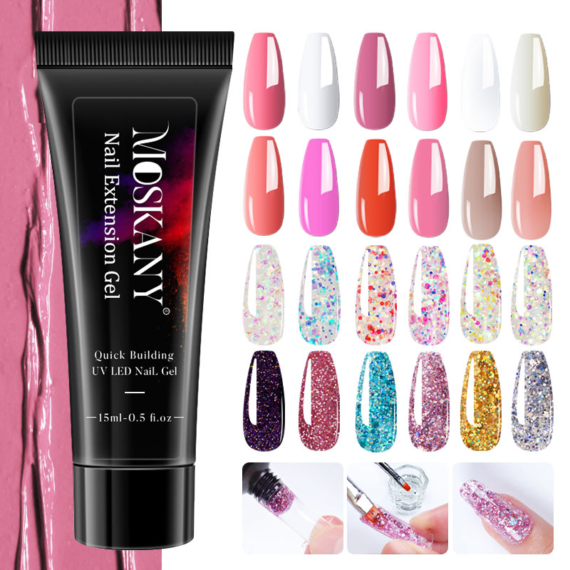 Poly Nail Gel Full Set With 6W - Polygel Nail Kit avis et prix