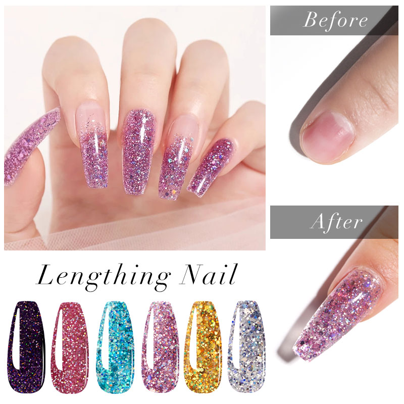 Poly Nail Gel Full Set With 6W - Polygel Nail Kit avis et prix