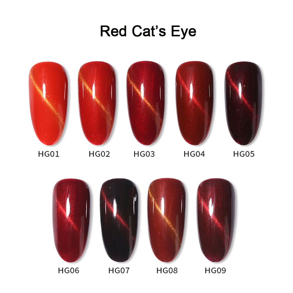 Vendeeni 9 Colors Red Series C - Nail Art Red Wine Cat Eye avis et prix