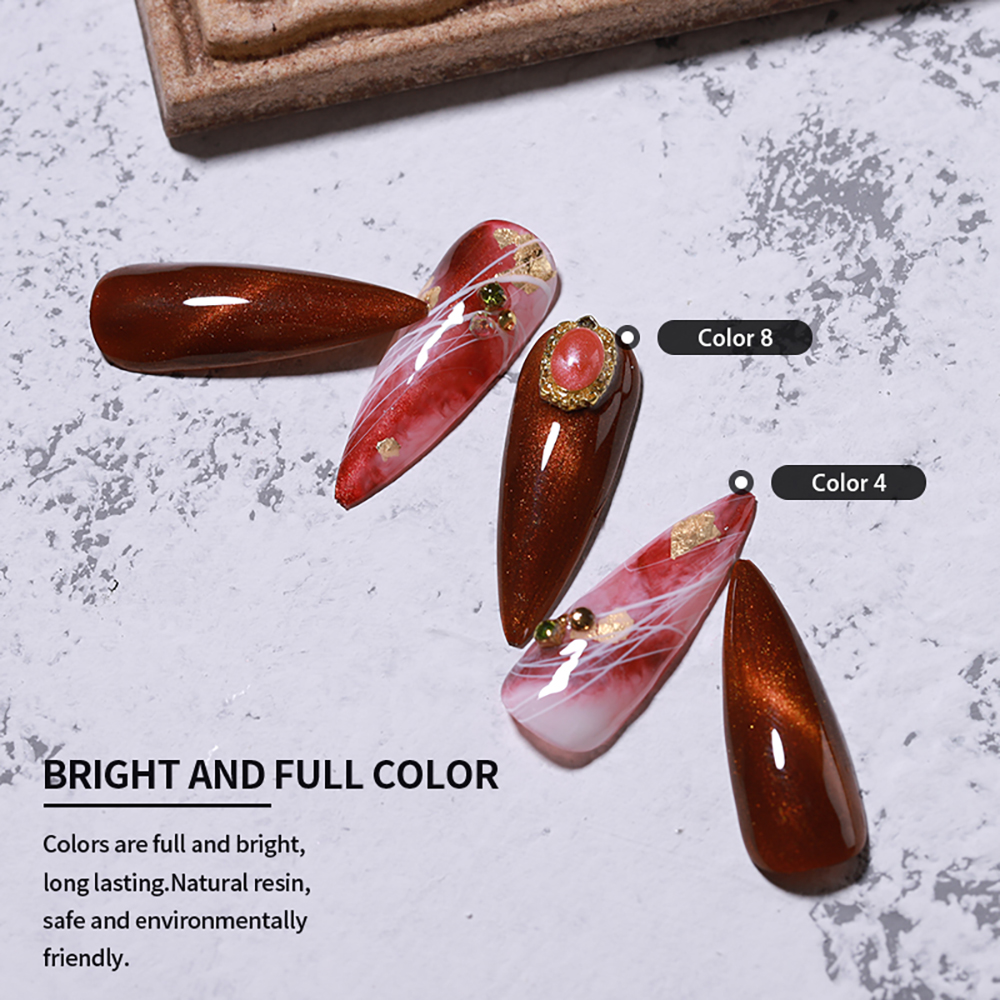 Vendeeni 9 Colors Red Series C - Nail Art Red Wine Cat Eye avis et prix