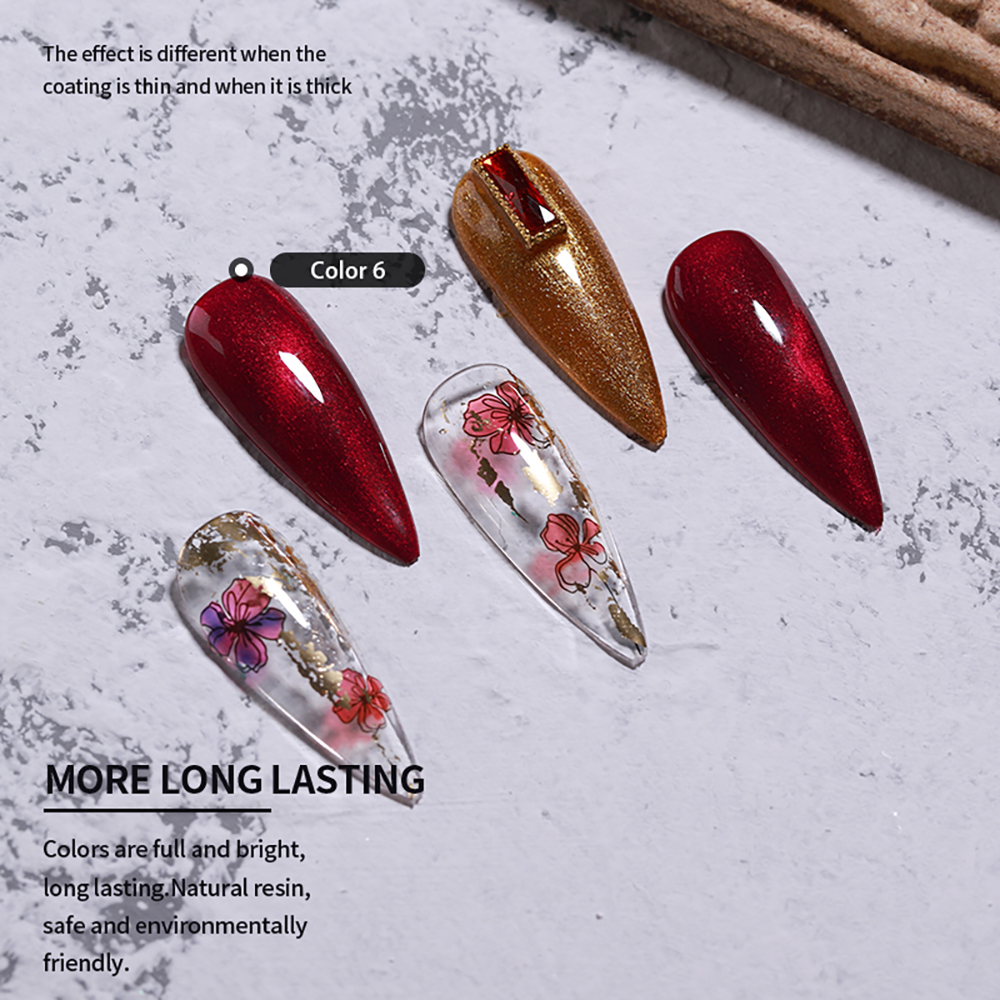 Vendeeni 9 Colors Red Series C - Nail Art Red Wine Cat Eye avis et prix