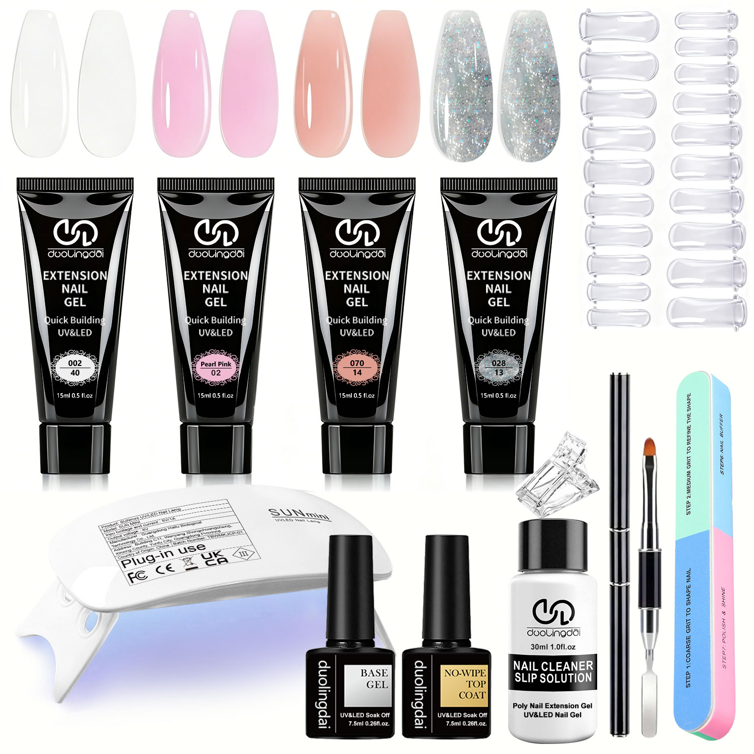 DOULINGDAI Poly Extension Gel  - Polygel Nail Kit avis et prix