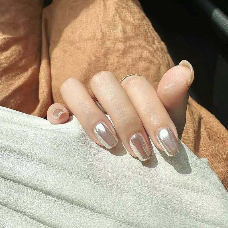 10PCS Handmade Silver False Na - Nail Art Xs avis et prix