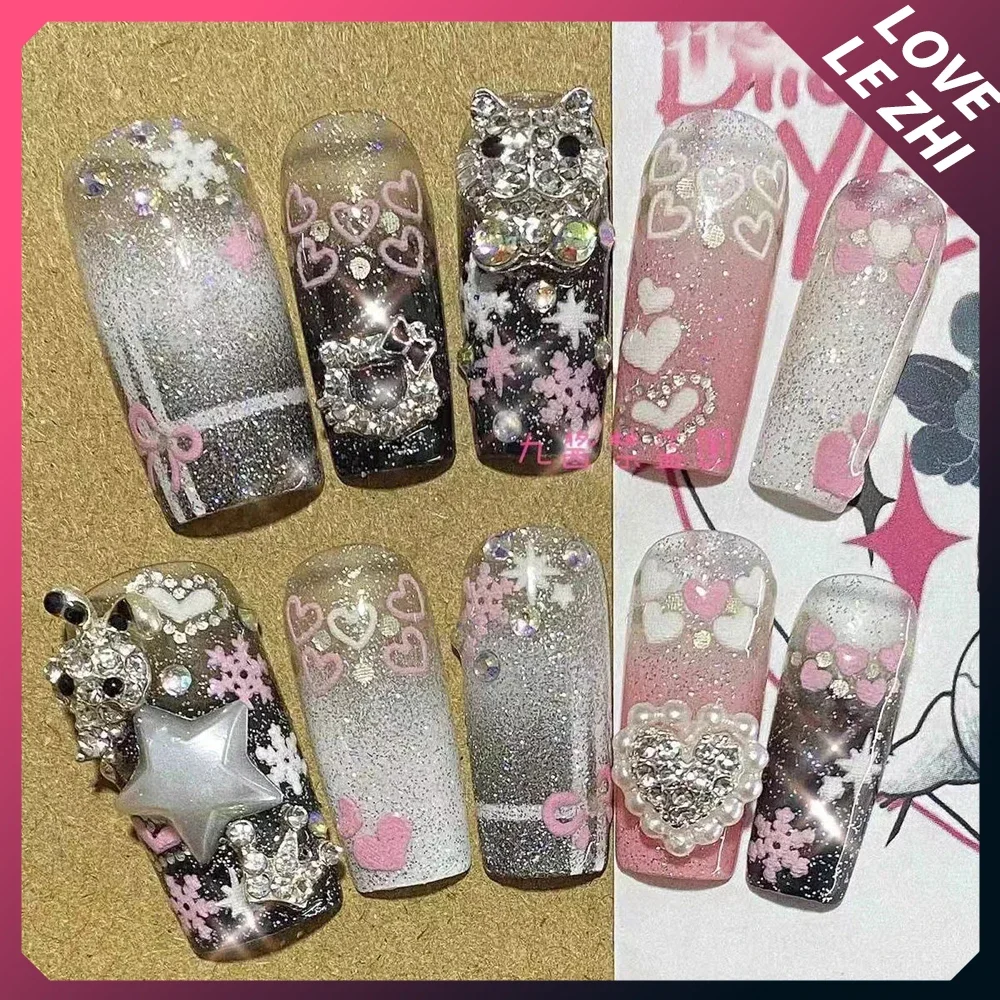 10Pcs Fashion Y2K High-End Han - Nail Art Xs avis et prix