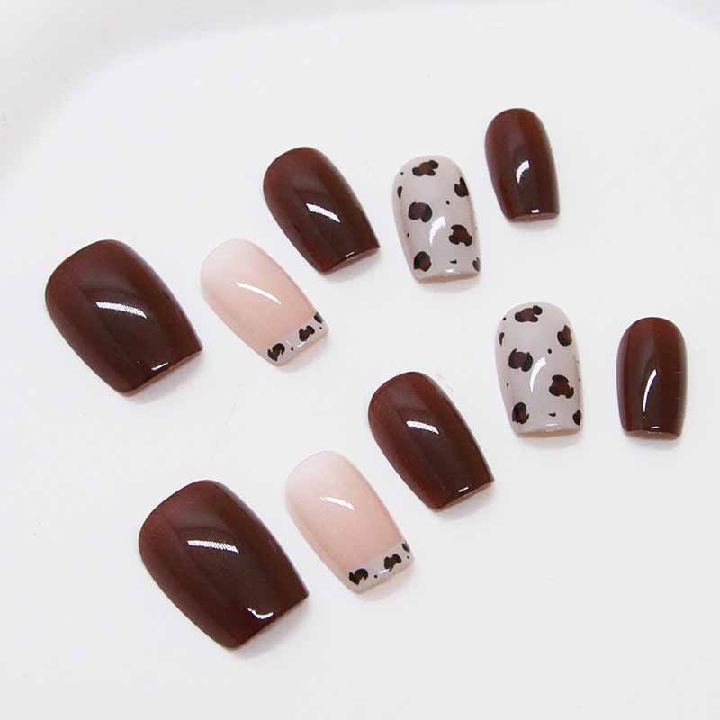 10 Pcs Women Wine Red Handmade - Nail Art Red Wine Cat Eye avis et prix