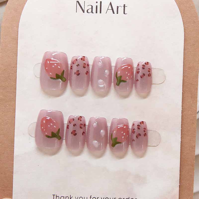 10 Pcs Women Wine Red Handmade - Nail Art Red Wine Cat Eye avis et prix