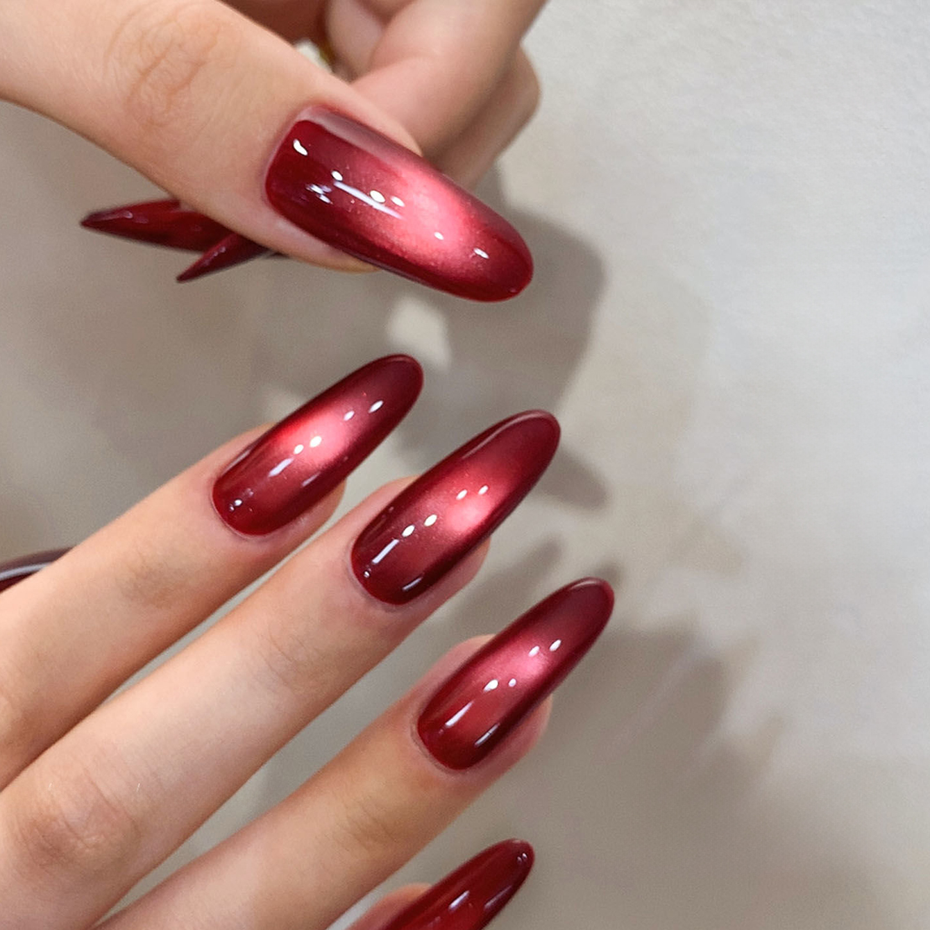 MIANEL 10ML Red Pomegranate Ca - Nail Art Red Wine Cat Eye avis et prix