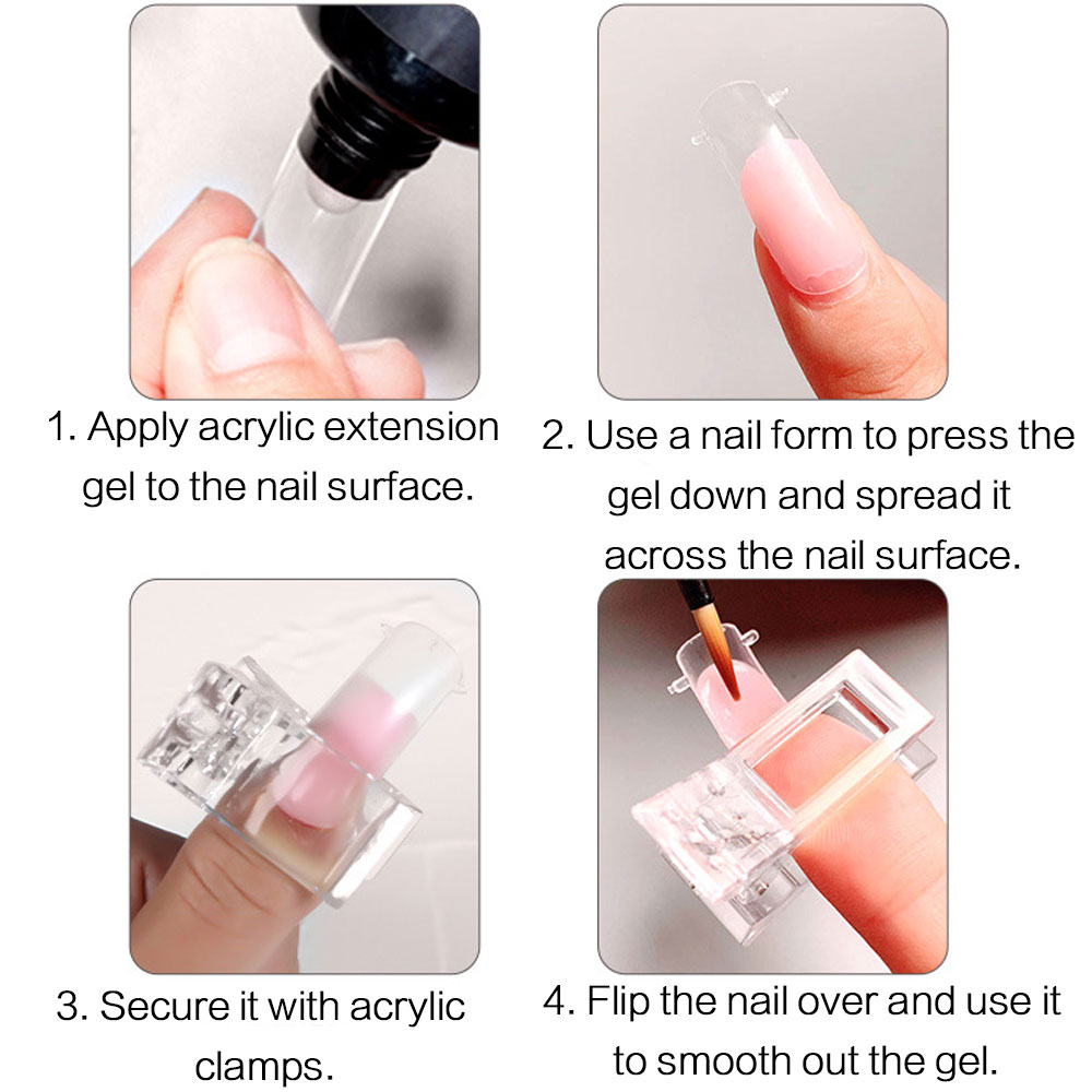 5 Pcs Flexible Soft Poly Gel N - Polygel Nail Kit avis et prix