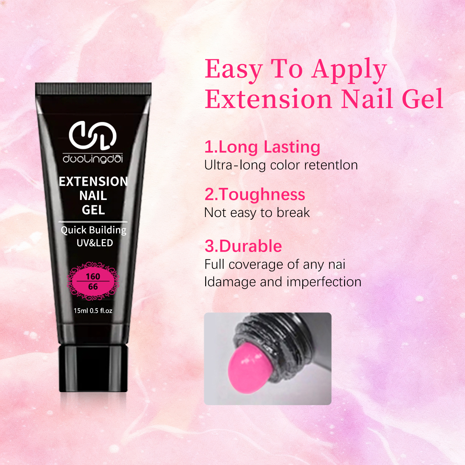 Poly Gel Nail Kit Starter: 4 C - Polygel Nail Kit avis et prix