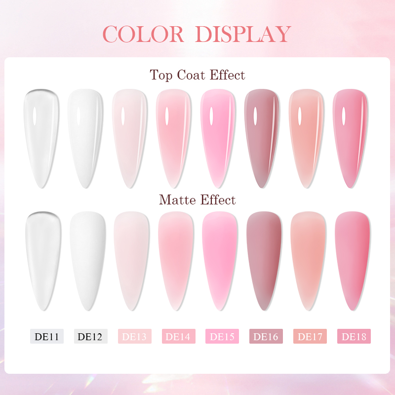 4/6/8PCS 20ml Poly Nail Extens - Polygel Nail Kit avis et prix