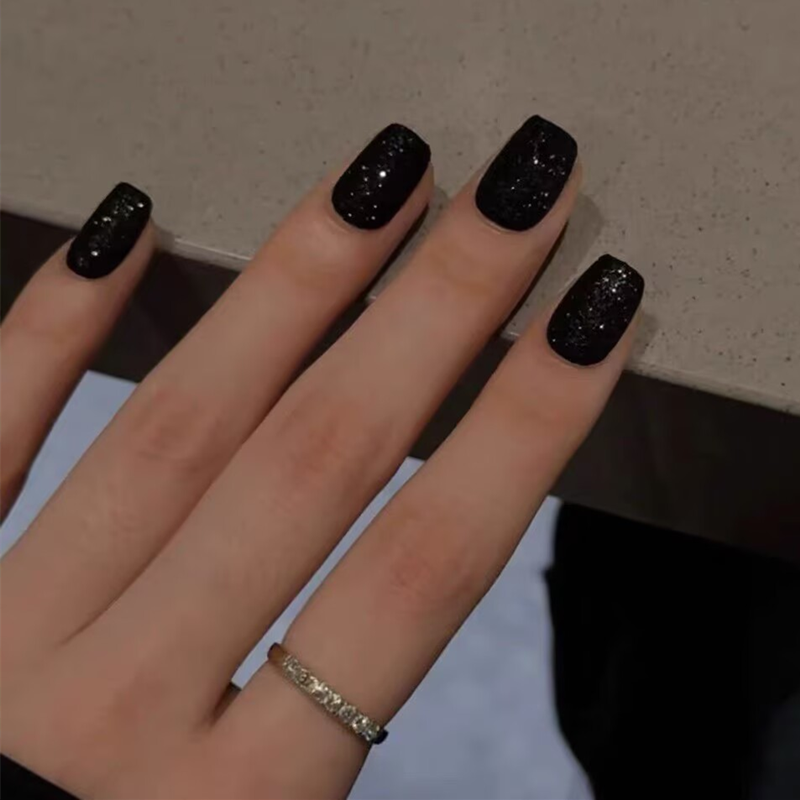 10PCS Handmade Short Square Pr - Nail Art Xs avis et prix