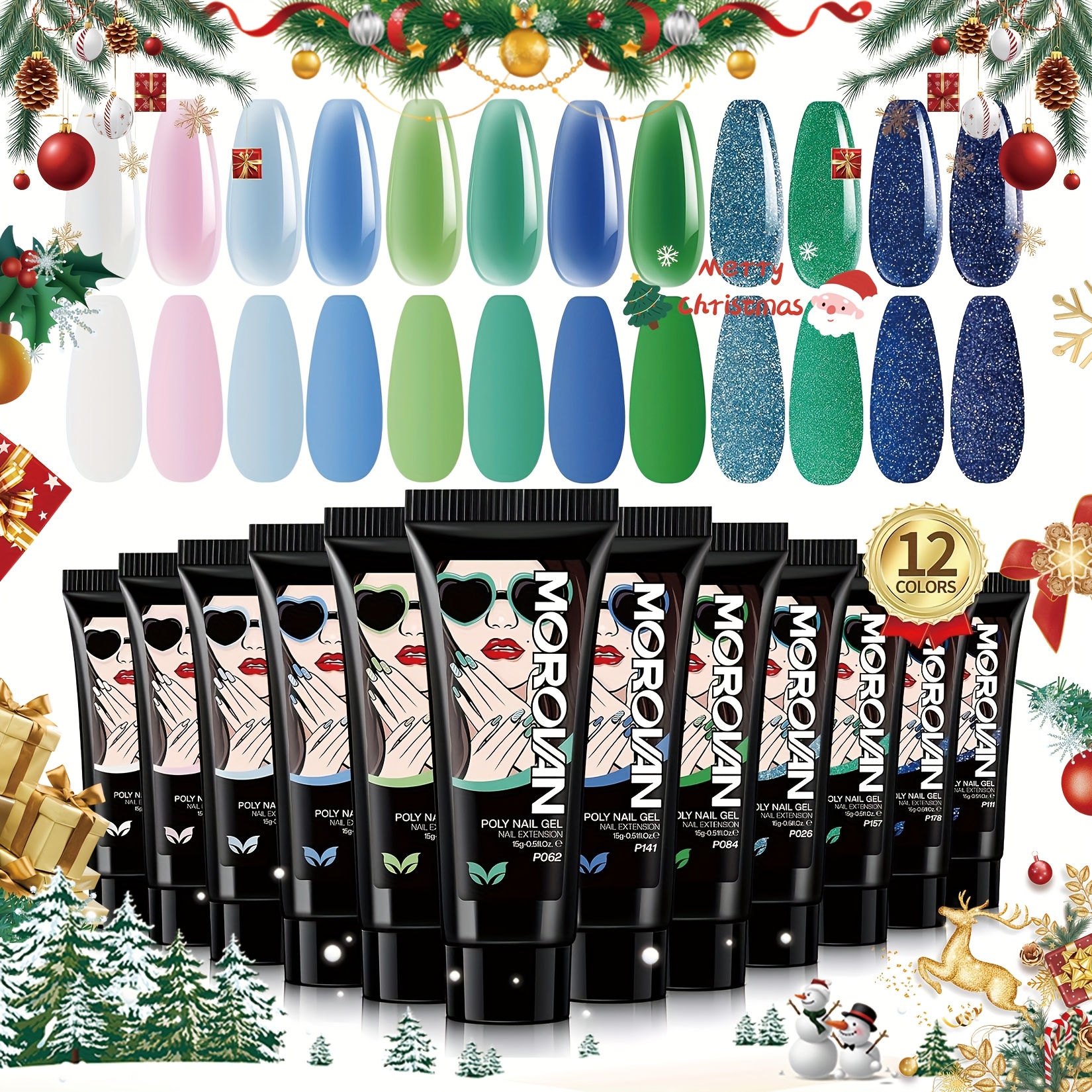 Morovan Poly Nail Gel Kit: Pol - Polygel Nail Kit avis et prix